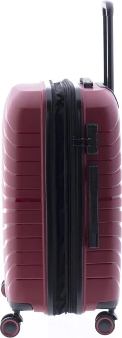 Gladiator Kick-Off Handbagage Koffer Expandable - 55 Cm - 36/40 Liter - Eco Friendly Recyclebaar PP - Rood -Voyago Winkel 434x1200