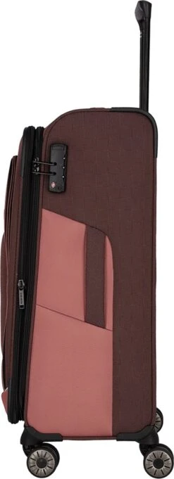 Travelite Zachte Koffer / Trolley / Reiskoffer - Viia - 67 Cm (medium) - Roze -Voyago Winkel 435x1200 2