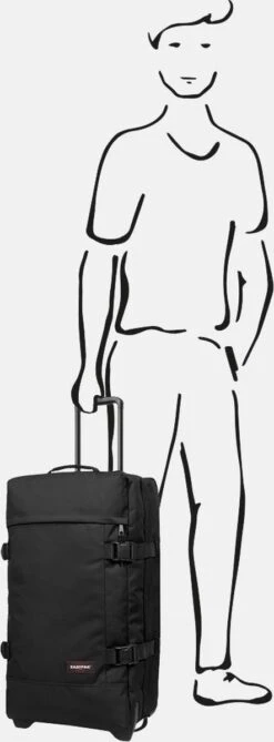 Eastpak TRANVERZ M Reiskoffer (67 X 35.5 X 30 Cm) - Black 26 Eastpak TRANVERZ M Reiskoffer (67 X 35.5 X 30 Cm) - Black -Voyago Winkel 443x1200 3