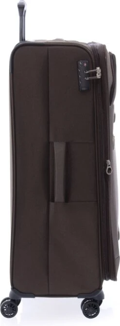 Gladiator Siroco L Grote Koffer 78 Cm - 115 Liter - Expandable - TSA Slot - Bruin -Voyago Winkel 444x1200 3