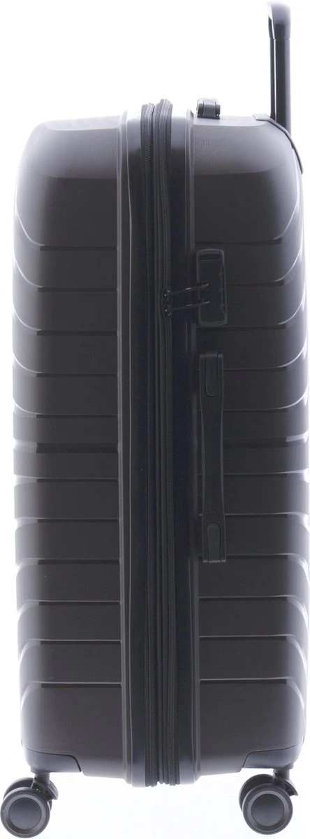 Gladiator Kick-Off Grote Koffer Expandable -76 Cm - 99/125 Liter - Eco Friendly Recyclebaar PP - Donkergrijs 12 Gladiator Kick-Off Grote Koffer Expandable -76 Cm - 99/125 Liter - Eco Friendly Recyclebaar PP - Donkergrijs - Afbeelding 10