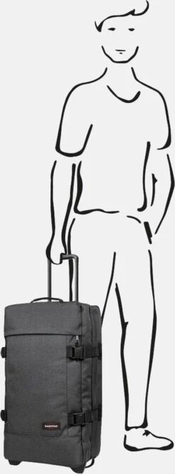 Eastpak TRANVERZ M Reiskoffer (67 X 35.5 X 30 Cm) - Black Denim 23 Eastpak TRANVERZ M Reiskoffer (67 X 35.5 X 30 Cm) - Black Denim -Voyago Winkel 444x1200 5