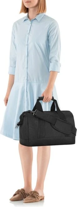 Reisenthel Allrounder M Reistas Sporttas - 18L - Paisley Zwart -Voyago Winkel 447x1200 4