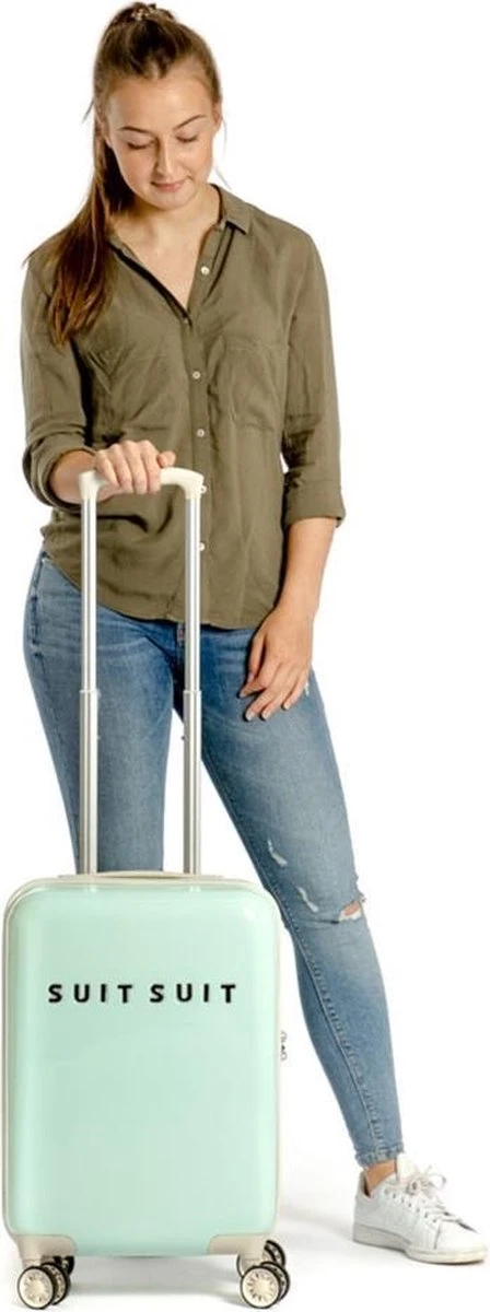 SUITSUIT - Fabulous Fifties - Luminous Mint - Handbagage (55 Cm) 14 SUITSUIT - Fabulous Fifties - Luminous Mint - Handbagage (55 Cm) - Afbeelding 12