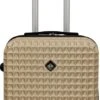 SB Travelbags Handbagage Koffer 51cm 4 Wielen Trolley - Champagne -Voyago Winkel 451x1200
