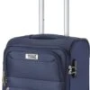 TravelZ Softspinner TSA Handbagagekoffer 55cm - Zachte Reiskoffer Dubbele Wielen – Blauw -Voyago Winkel 453x1200 5