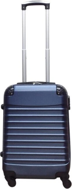 Castillo Quadrant 2 Delige ABS Kofferset (XL + S) - Donkerblauw -Voyago Winkel 460x1200