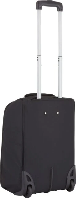 TravelZ Handbagage 42cm Underseat - Handbagagekoffer Opvouwbaar 1,5kg - Ultralicht - 2 Wiel - Zwart -Voyago Winkel 462x1200 5