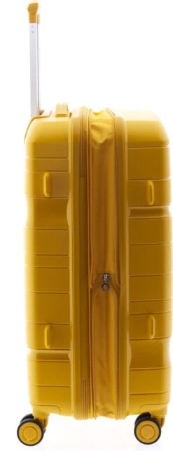 Gladiator Boxing Middelgrote Koffer Expandable 67 Cm 70/80 Liter TSA Slot - Kurkumageel -Voyago Winkel 462x1200 6