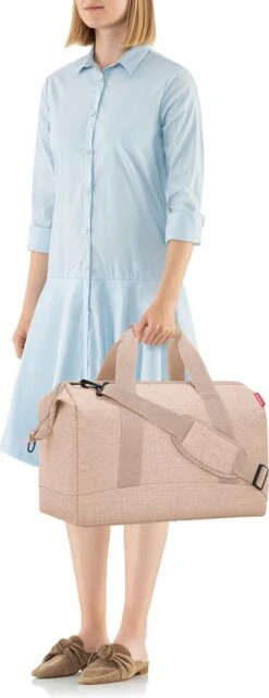 Reisenthel Allrounder L Reistas Sporttas - 30L - Twist Coffee Beige -Voyago Winkel 463x1200 7