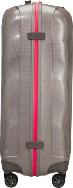 Samsonite Reiskoffer - C-Lite Spinner Uitbreidbaar (4 Wielen) 75 Cm - Pearl/Fuchsia - 2.8 Kg -Voyago Winkel 465x1200 1