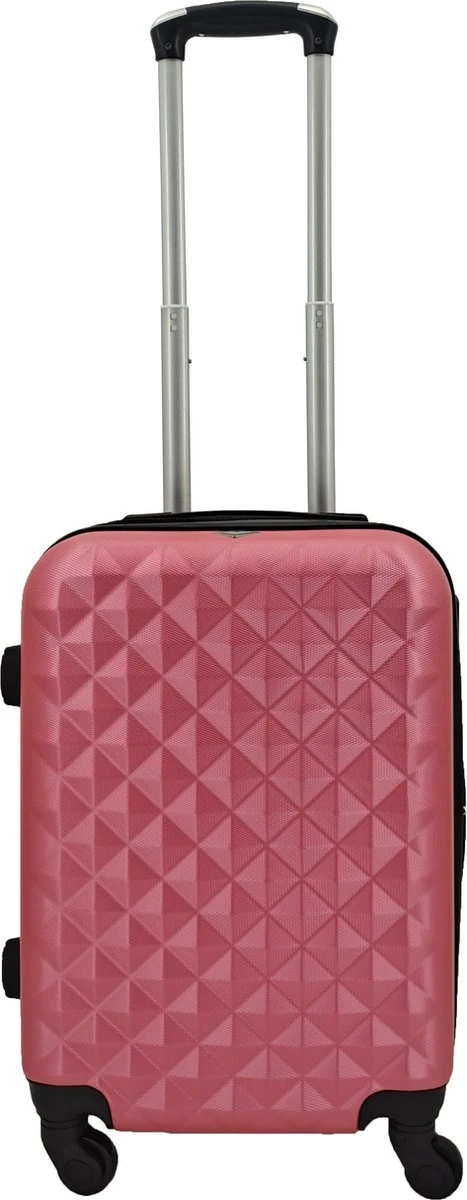 SB Travelbags Kofferset - 2 Delige 'Expandable' Koffer - Roze - 65cm/55cm 4 SB Travelbags Kofferset - 2 Delige 'Expandable' Koffer - Roze - 65cm/55cm - Afbeelding 2