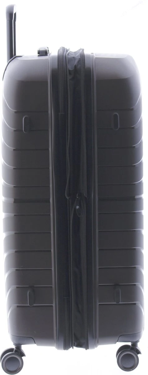 Gladiator Kick-Off Grote Koffer Expandable -76 Cm - 99/125 Liter - Eco Friendly Recyclebaar PP - Donkergrijs 4 Gladiator Kick-Off Grote Koffer Expandable -76 Cm - 99/125 Liter - Eco Friendly Recyclebaar PP - Donkergrijs - Afbeelding 2