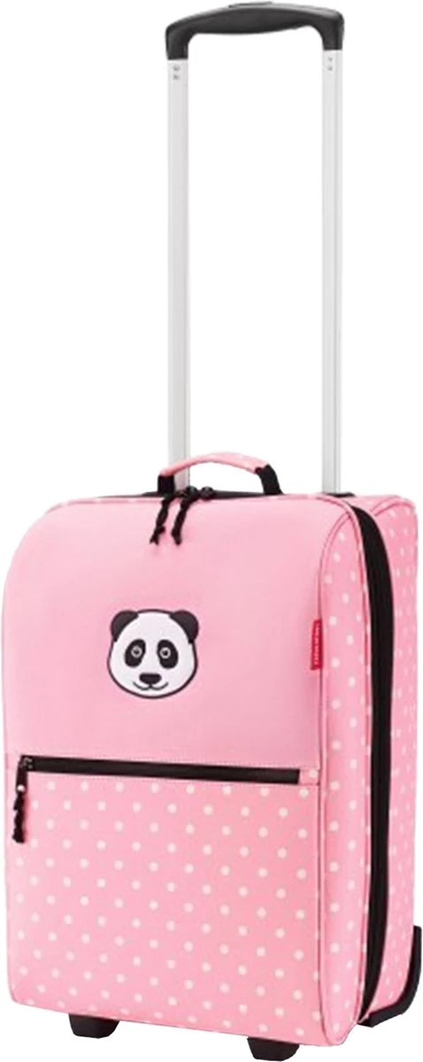 Reisenthel Trolley XS Kids Reiskoffer Kind - 12L - Panda Dots Pink Roze 5 Reisenthel Trolley XS Kids Reiskoffer Kind - 12L - Panda Dots Pink Roze - Afbeelding 3