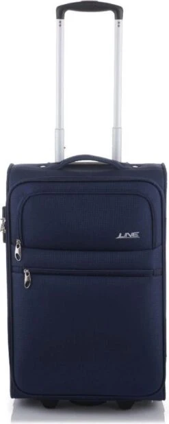 Line Brick Cabin Trolley 2 Wheel 55 Dark Navy 28 Line Brick Cabin Trolley 2 Wheel 55 Dark Navy -Voyago Winkel 479x1200 4