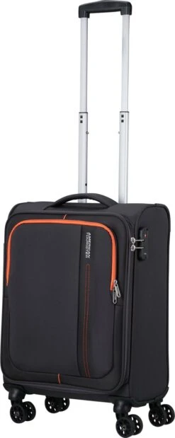 American Tourister Reiskoffer - Sea Seeker Spinner 55cm (Handbagage)- Charcoal Grey -Voyago Winkel 479x1200 5