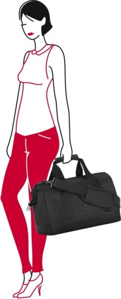 Reisenthel Allrounder M Reistas Sporttas - Maat M - 18L - Zwart -Voyago Winkel 484x1200 11