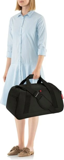 Reisenthel Activitybag Sporttas Reistas - 35L - Baroque Marble Zwart -Voyago Winkel 484x1200 9