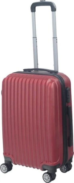 Handbagage Koffer 55cm Rood 4 Wielen Trolley Met Pin Slot -Voyago Winkel 486x1200 2
