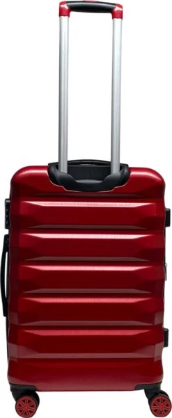 Benzi Xisto Middelgrote Koffer - 65 Cm -75 Liter - Expandable - Rood -Voyago Winkel 493x1200