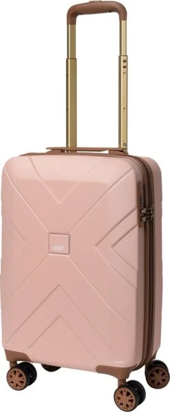 Oistr Florence Handbagage Spinner S Matte Pink -Voyago Winkel 495x1200 1