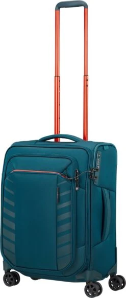 Samsonite Reiskoffer Met Laptopvak - Respark Spinner 55/20 Strict (Handbagage) Grey Print -Voyago Winkel 508x1200 3