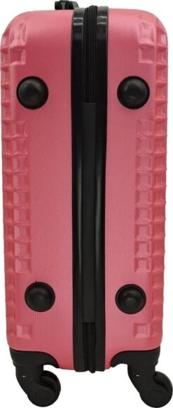 SB Travelbags Handbagage Koffer 55cm 4 Wielen Trolley - Roze 13 SB Travelbags Handbagage Koffer 55cm 4 Wielen Trolley - Roze -Voyago Winkel 508x1200 5