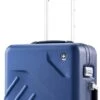 Swissmobility Elite Handbagagekoffer - 55cm Luxe Handbagage Met Dubbele TSA-kliksloten - Blauw -Voyago Winkel 510x1200 3
