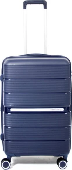 Attitudez EliteZ Reiskoffer Medium Blauw 67cm - TSA-slot - Uitbreidbaar -Voyago Winkel 512x1200 8