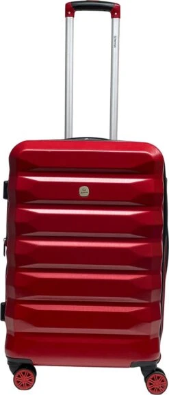 Benzi Xisto Middelgrote Koffer - 65 Cm -75 Liter - Expandable - Rood -Voyago Winkel 514x1200
