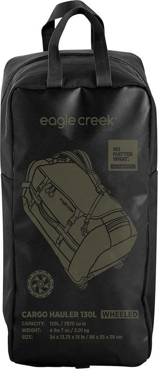 Eagle Creek Cargo Hauler Wheeled Reistas - Duffelbag - 130L - Zwart 10 Eagle Creek Cargo Hauler Wheeled Reistas - Duffelbag - 130L - Zwart - Afbeelding 8