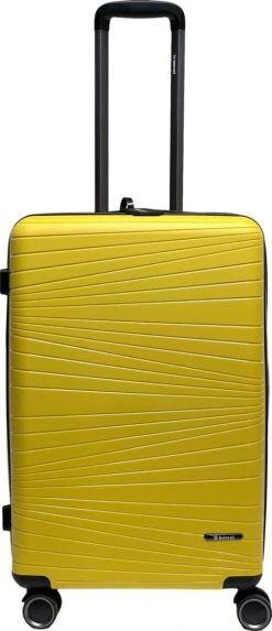 Benzi Barco Middelgrote Koffer - 65 Cm - 65 Liter - Geel -Voyago Winkel 517x1200