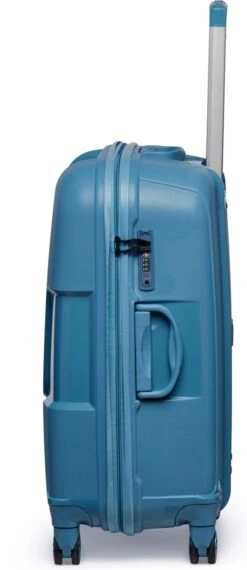 ©TROLLEYZ - Venice No.10 - Reiskoffer - 69cm Met TSA Slot - Dubbele Wielen - 360° Spinners - 100% Polypropyleen - Reiskoffer In Ice Blue -Voyago Winkel 520x1200 3