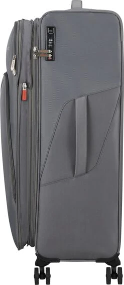 American Tourister Reiskoffer - Summerfunk Spinner 79cm - Titanium Grey -Voyago Winkel 523x1200 5