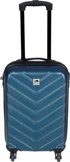 Spilbergen - Brussels - Reiskoffer - Handbagage - Hardcase - 52 X 33 X 20 Cm - Blauw