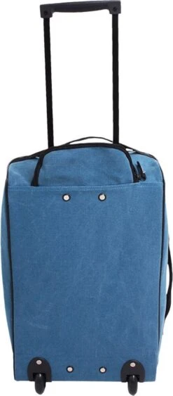 Norländer Lyon Canvas Trolley Trolleytas Blauw -Voyago Winkel 526x1200 2