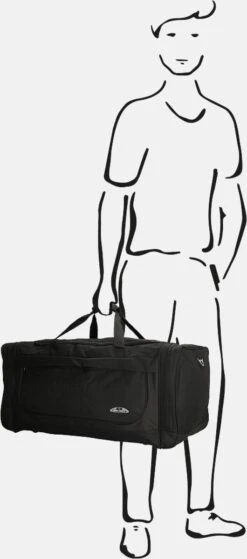 Enrico Benetti Orlando 35302 L Reistas / Sporttas 76 Liter - Zwart -Voyago Winkel 530x1200 6