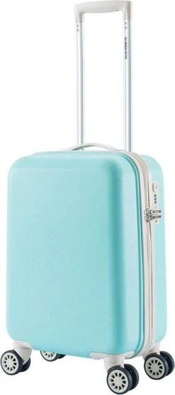 Decent Star Maxx Handbagage Koffer - 55 Cm - TSA Slot - Pastel Groen -Voyago Winkel 532x1200 2