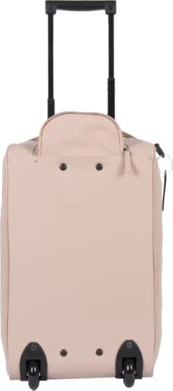 New Rebels® Harper Reistas / Weekendtas Geschikt Voor Handbagage - Waterafstotend Polyutheraan - Trolley Met Wielen En Reflectiedetails - Oud Roze - 29L -Voyago Winkel 532x1200