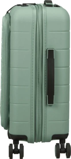 American Tourister Reiskoffer Met Laptopvak - Novastream Spinner 55/20 Tsa (Handbagage) Nomad Green -Voyago Winkel 536x1200 4