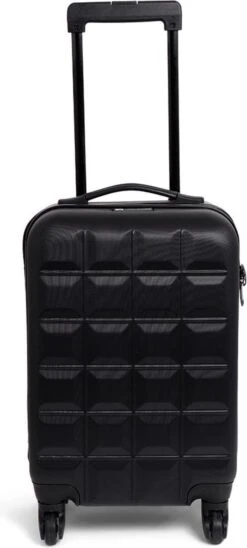 Norlander Squared Handbagagekoffer 37L - Reiskoffer Trolley - ECO Rpet - Zwart -Voyago Winkel 541x1200 1