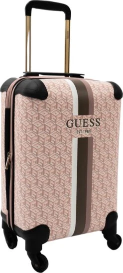 Guess Wilder 18 In 4 Wheeler Dames Reiskoffer/Handbagage - Pale Rose -Voyago Winkel 543x1200 3