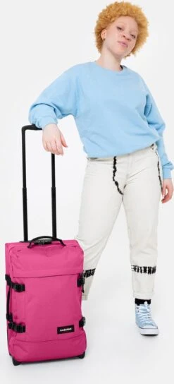 Eastpak TRANVERZ S Reiskoffer, Handbagage (51 X 32.5 X 23 Cm) - Pink Escape -Voyago Winkel 545x1200 1