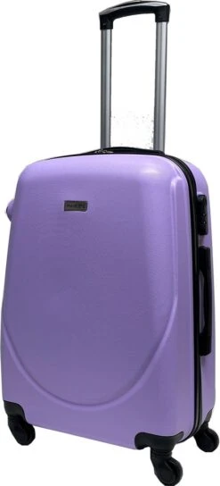 Castillo Travelerz 4 Delige ABS Kofferset - Lila -Voyago Winkel 545x1200 8