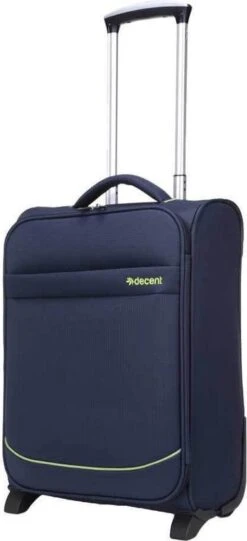 Decent Handbagage Koffer / Trolley / Reiskoffer - 50 Cm - 35 Liter - Polyester - Super-Light - Blauw -Voyago Winkel 548x1200 1