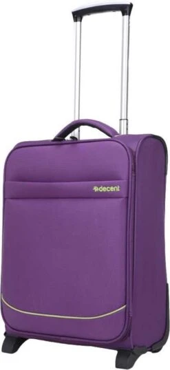 Decent Handbagage Koffer Super-Light 50 - Paars -Voyago Winkel 551x1200 4