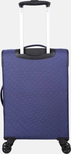 Decent D-Upright Handbagage Koffer - 55 Cm - TSA Slot - Donkerblauw -Voyago Winkel 552x1200 2