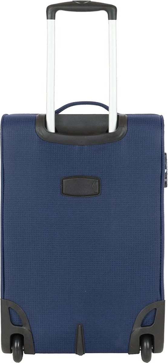 Travelbags Handbagage Zachte Koffer / Trolley / Reiskoffer - The Base - 55 Cm - Blauw 12 Travelbags Handbagage Zachte Koffer / Trolley / Reiskoffer - The Base - 55 Cm - Blauw - Afbeelding 10