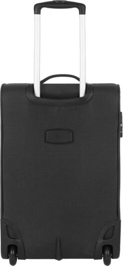 Travelbags Handbagage Zachte Koffer / Trolley / Reiskoffer - The Base - 55 Cm - Zwart -Voyago Winkel 555x1200