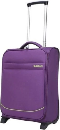 Decent Handbagage Koffer Super-Light 50 - Paars -Voyago Winkel 557x1200 3